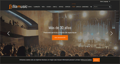 Desktop Screenshot of filamusic.com